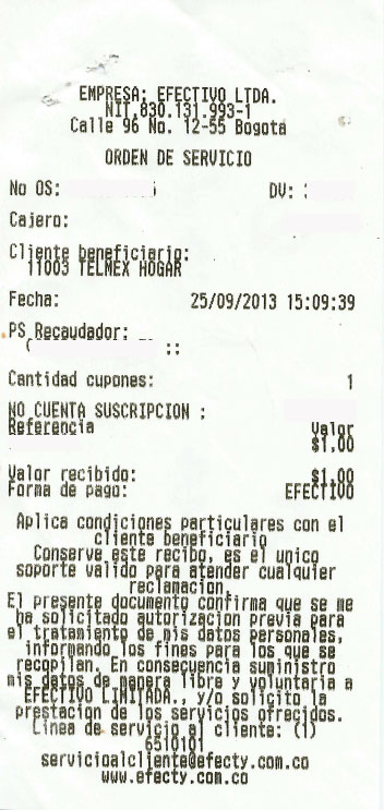 Et oui, vérifiez bien le montant payé (que je leur devais) !