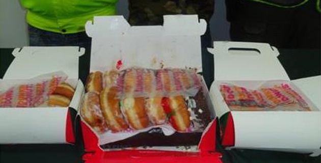 Un kilo de cocaïne dissimulé dans 12 donuts !