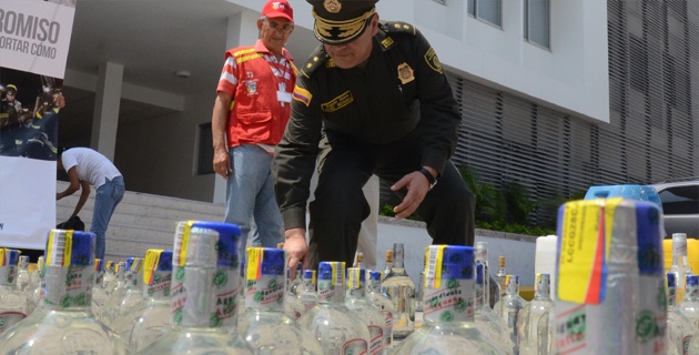 Les bouteilles frelatées sont en tout point identiques aux vraies.