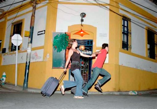 Une des nombreuses coutumes du Nouvel An colombien !